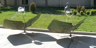 Pix of solar kettles in Tibet