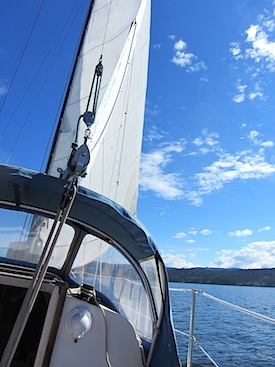 Gill's Martin 29 with an engine c. 1974