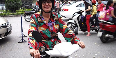 Pix Alison Bate in Hanoi