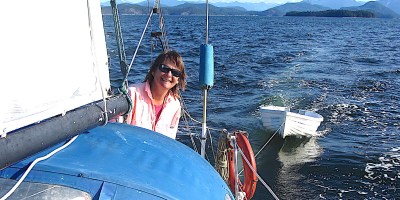 Pix of yacht Pelegrin in B.C.